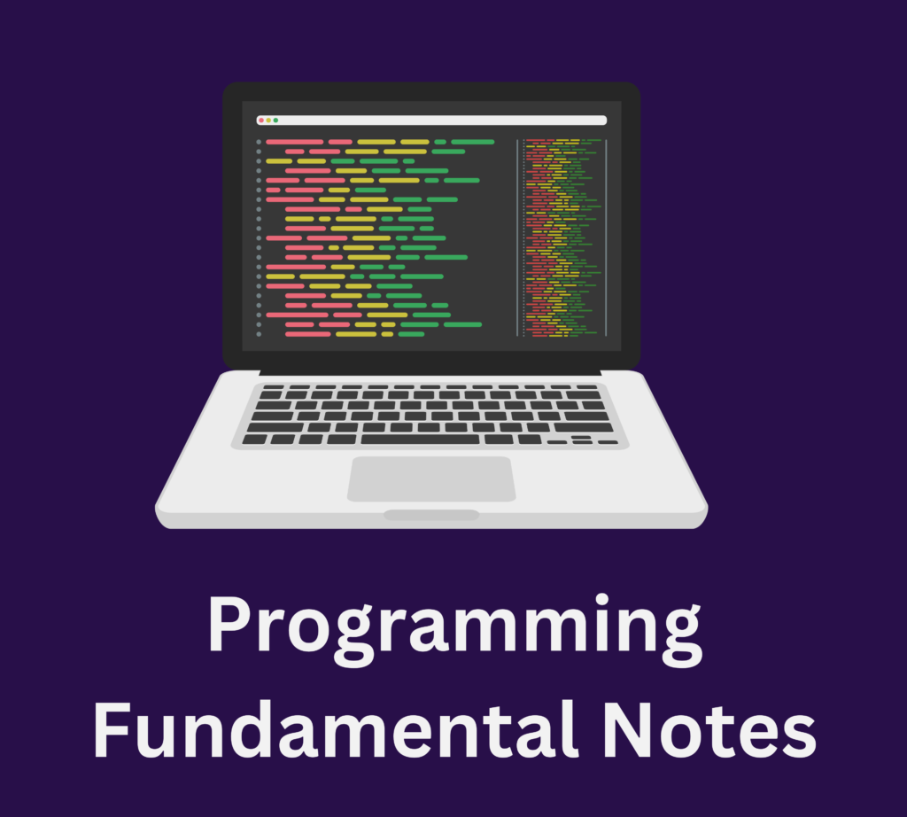 programming fundamentals notes