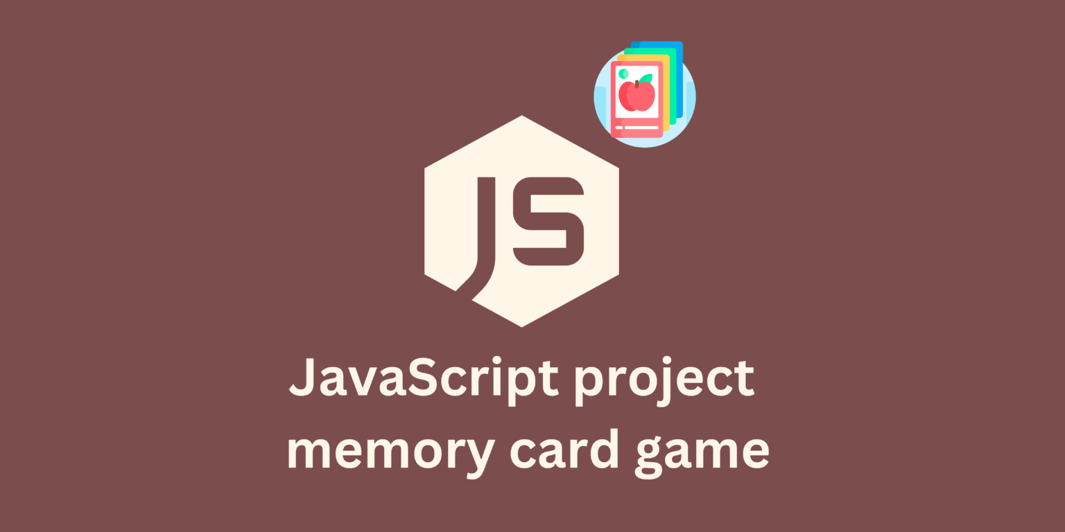 memory card game javascript