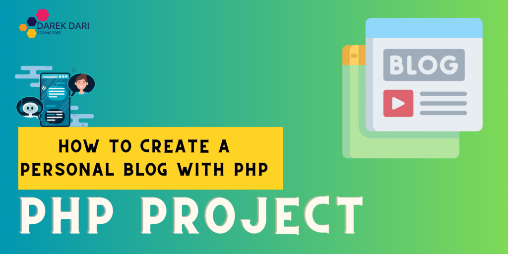 Personal Blog with PHP With Source Code Quick and Easy 2024