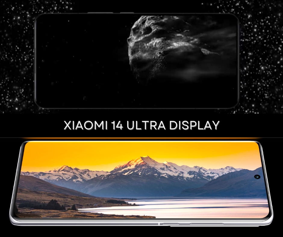Xiaomi 14 ultra High-resolution display and screen size