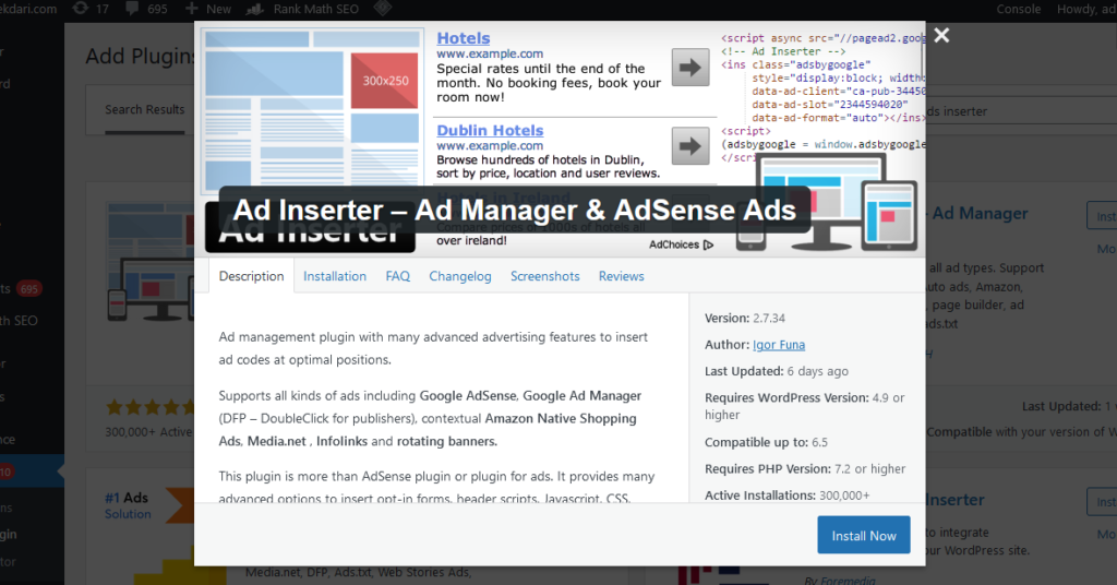 Best WordPress Plugins for Inserting Ads: Ad Inserter