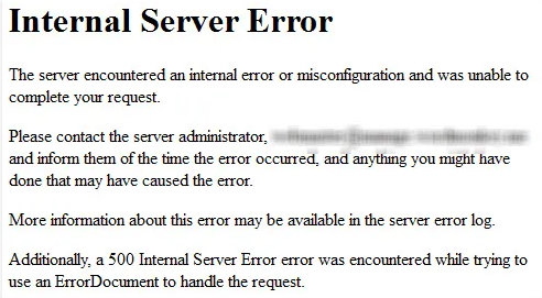 How to Fix that Darn Internal Server Error on Your WordPress Site!