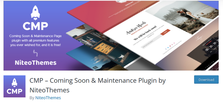 CMP – Coming Soon & Maintenance Plugin