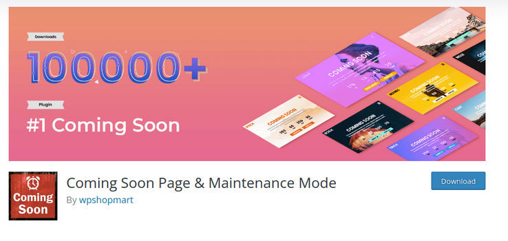Coming Soon Page & Maintenance Mode Pro plugin