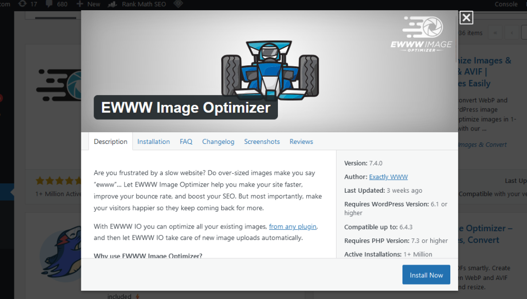 EWWW Image Optimizer Review
