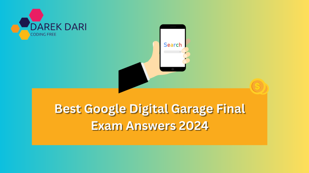 Best Google Digital Garage Final Exam Answers 2024