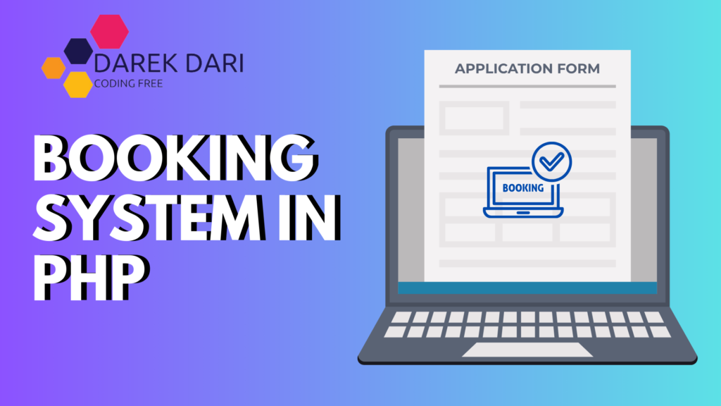 Booking System in PHP project with source code
