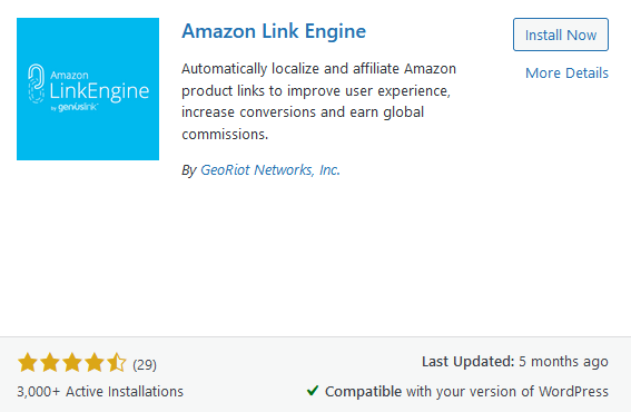 Amazon Link Engine