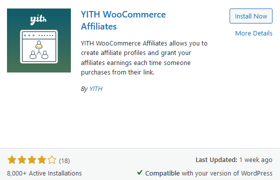 YITH WooCommerce Affiliates