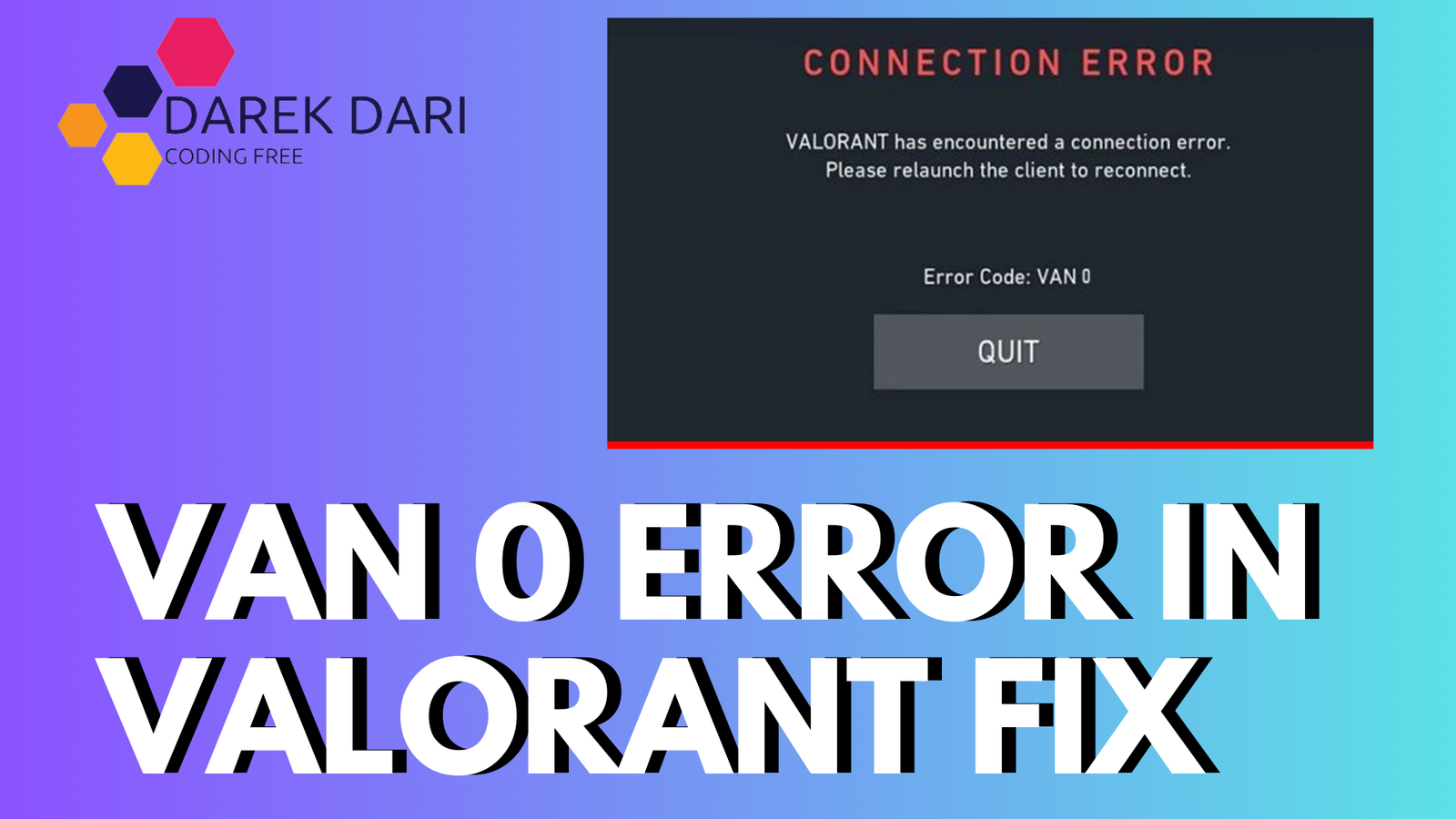 How Do I Fix VAN 0? Best Fix For VAN 0 Valorant Error