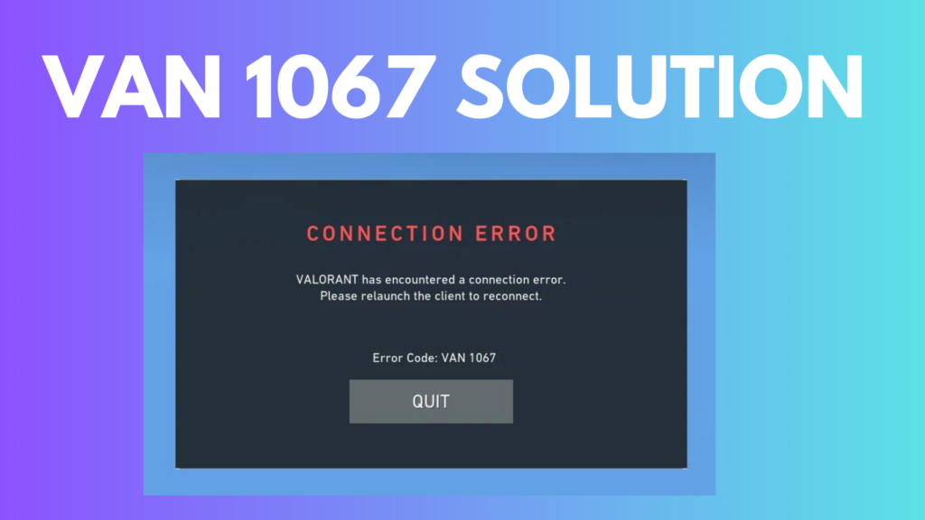 van 1067 solution