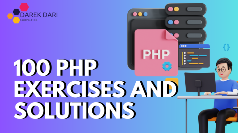 Best 100 PHP Exercises And Solutions