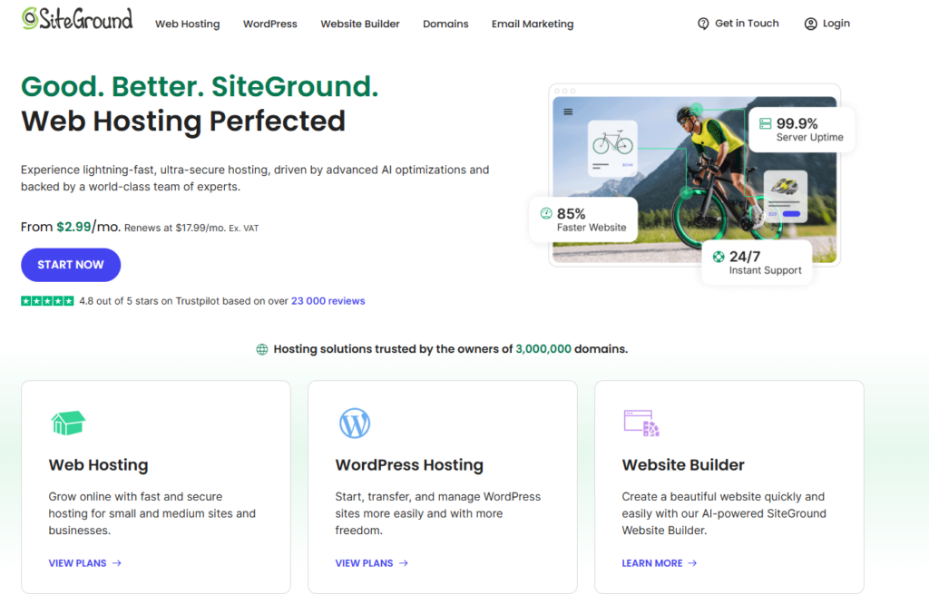 SiteGround review