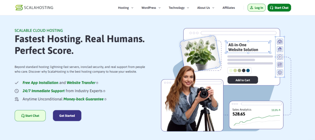 ScalaHosting review Best for VPS Flexibility & Control