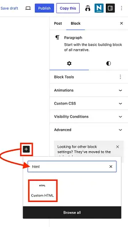 How to Add Custom HTML in WordPress Using the HTML Block (with Help from Claude AI)