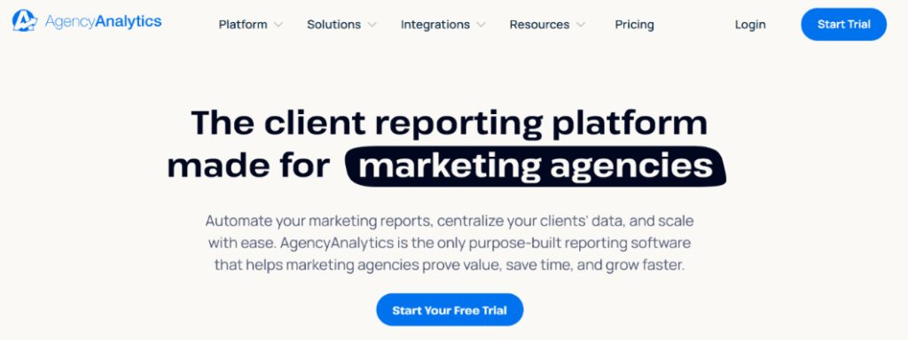 AgencyAnalytics review