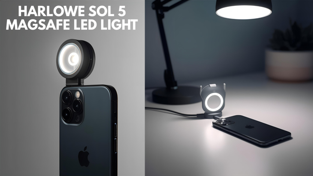 5. Harlowe Sol 5 MagSafe Light